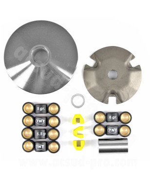 VARIATEUR SCOOTER TNT RACING ADAPT MBK BOOSTER NITRO SR50 F12 STUNT OVETTO JOG R YAMAHA  BWS AEROX SLIDER NEOS