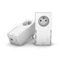Kit CPL - STRONG - Powerline 1000 Duo - Prise Filtrée - 2 Adaptateurs - Haut débit jusqu'a 1000 Mbit/s