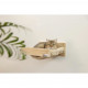 Hamac mural pour chats - KERBL - TIMBER - 38 x 33,5 x 16 cm - Bois massif - Tissu peluche