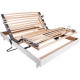 Ensemble relaxation matelas + sommier électrique 140x190 - Mousse - Ferme - TALCA Fabrication française