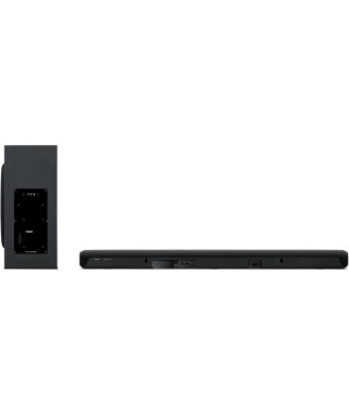 Barre de son Dolby Atmos - YAMAHA - ATS-B400BL - 2.1.2, 6 HP, caisson sans fil, HDMI eARC, optique, Bluetooth, 4K/60fps, Cont…