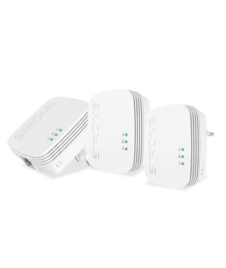 Kit CPL - STRONG - Powerline Wi-Fi 600 Duo - Module Wi-Fi, Point d'Acces 300 MB