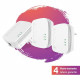 Kit CPL - STRONG - Powerline Wi-Fi 600 Duo - Module Wi-Fi, Point d'Acces 300 MB