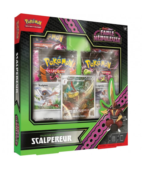 Pokémon EV65: Coffret Illustration Scalpereur