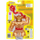 Figurine Deluxe Stretch Strikers Blazagon 11cm - HERoeS OF GOO JIT ZU - Héros guerrier sonore avec arme extensible