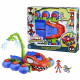 Spidey, Véhicule Dino 2 en 1, Voiture tout-terrain avec figurines incluses, des 3 ans