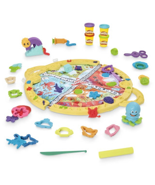 Play-Doh Tapis de voyage, coffret Découverte avec pâte a modeler
