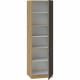 Colonne - MODENA - 60 cm - 2 portes - Chene artisan et noir mat - CUISINIER