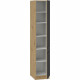 Colonne - MODENA - 40 cm - 2 portes - Chene artisan et noir mat - CUISINIER