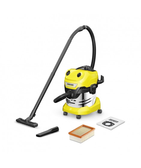 Aspirateur eau et poussiere KARCHER WD 4 P S V-20/5/22 - Cuve inox 20 L - 1000W