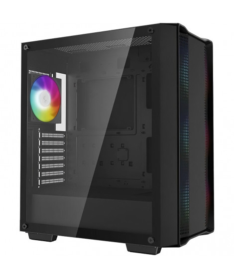 Boîtier PC - DEEPCOOL - CC560 ARGB V2 (Noir) - Moyen tour - Format ATX - Circulation d'air optimisée