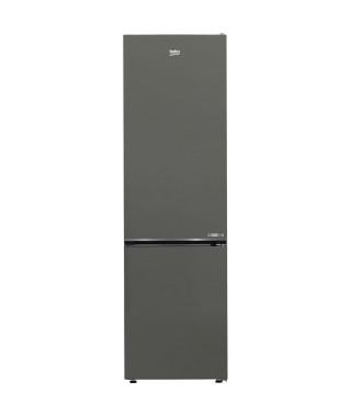Réfrigérateur combiné congélateur en bas - BEKO - B5RCNE405HG - Froid ventilé - Classe D - 355 L - 203,5 x 59,5 x 66,3 cm - Gris