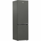 Réfrigérateur combiné congélateur en bas - BEKO - B5RCNE405HG - Froid ventilé - Classe D - 355 L - 203,5 x 59,5 x 66,3 cm - Gris