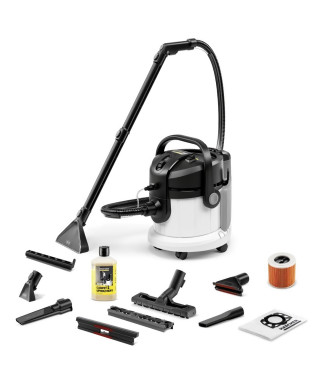 New - Aspirateur Injecteur Extracteur Eau et Poussieres Karcher SE 4 plus + kit accessoires - Cuve Polypropylene 18L - 1000W