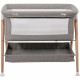 Berceau - NANIA - MANDY - Gris / Bois - Jusqu'a 9 kg