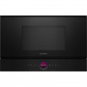 Micro-ondes simple Encastrable - BOSCH SER8 - BFL7221B1 Noir - Vol four: 21l - 1 mode de cuisson - H382xL594xP318mm