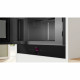 Micro-ondes simple Encastrable - BOSCH SER8 - BFL7221B1 Noir - Vol four: 21l - 1 mode de cuisson - H382xL594xP318mm
