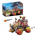 PLAYMOBIL 71299 Chariot de combat enflammé des Burnham Raiders- Affrontez les ennemis avec le chariot, son canon et siege éje…
