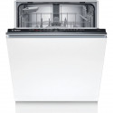 Lave-vaisselle tout intégrable - BOSCH SER2 - SMV2HTX02E - 13 couverts - EcoSilence Drive - 60 cm - 46 db - 5 programmes - Blanc