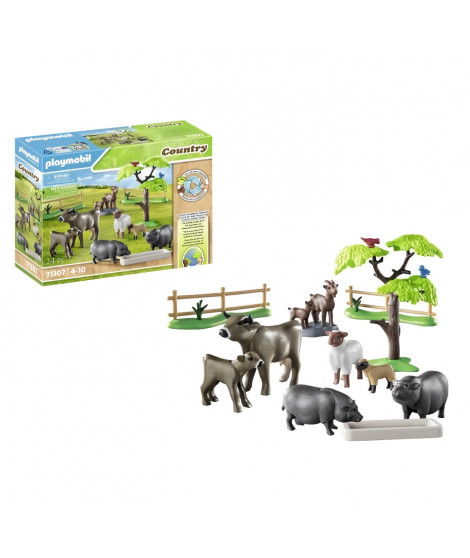 PLAYMOBIL 71307 Animaux de la ferme - La vie a la ferme