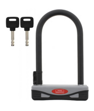 Antivol U vélo - BURG WACHTER - 1600 HB 170/210 - Acier ultra-résistant 16 mm, double verrouillage