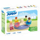 PLAYMOBIL Junior 71701 Enfants et tourniquet - Comprend quatre personnages et un tourniquet - Des 1 an