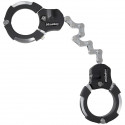 Menottes antivol 9 maillons MASTERLOCK - Idéal pour les vélos, trottinettes et poussettes - Noir
