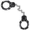 Menottes antivol 9 maillons MASTERLOCK - Idéal pour les vélos, trottinettes et poussettes - Noir