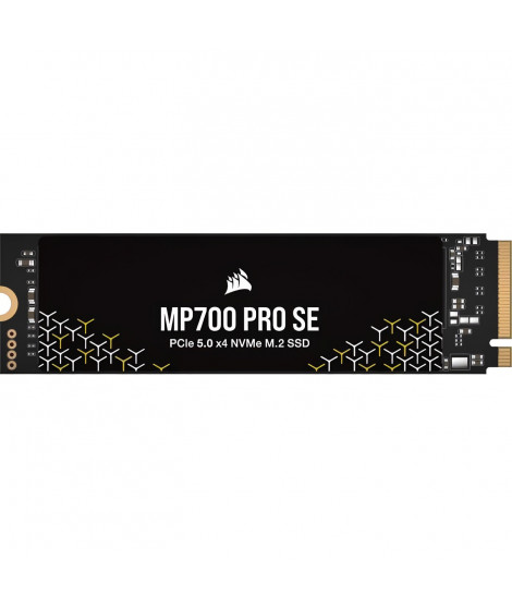 Disque SSD M.2 - CORSAIR - MP700 PRO SE Hydro X Series - TLC NAND - Waterblock préinstallé - DirectStorage - 14 000 Mo/s