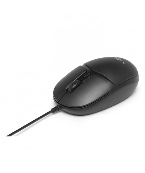 Souris filaire - BLUESTORK - OFFICE 10 - PC /Mac - Noir
