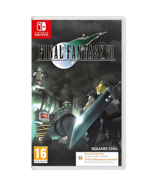 Final Fantasy VII - Jeu Nintendo Switch - Code dans la boîte