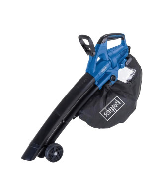 Souffleur/aspirateur de feuilles sans fil SCHEPPACH BC-BLV720-X 20V IXES - Débit 210km/h - 45L - sans batterie ni chargeur