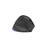 Souris ergonomique sans fil - BLUESTORK - ERGO LUMI - 6 boutons - Rétroéclairée - Noir