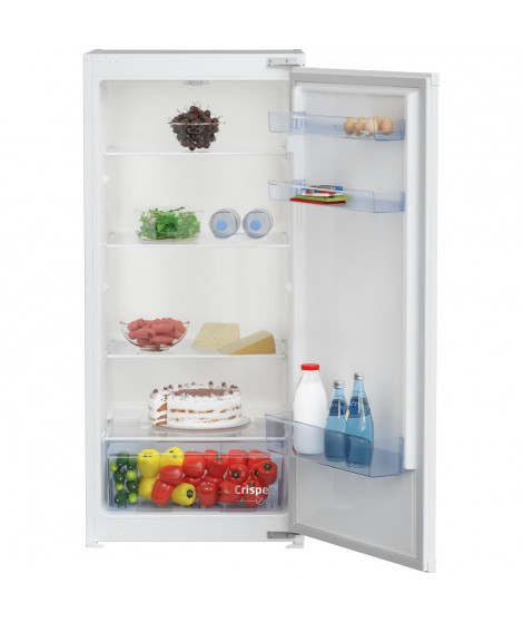 Réfrigérateur - BEKO - 1 porte - Encastrable - 198 L - 54 x 54,5 x 121,5 cm - Blanc