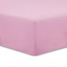 Vision - Drap housse Rose - 140x190cm - 100% coton