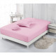 Vision - Drap housse Rose - 140x190cm - 100% coton