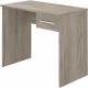 Bureau petit tiroir chene - Mélaminé chene - 90 x 50 x 74 cm