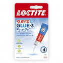 Colle cyanocrylate - LOCTITE - SUPERGLUE-3P - Pure Gel - Tube 2g