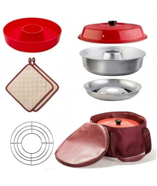 Pack Omnia 1 : Four + Sac + 2 Maniques + Grille + Moule en silicone