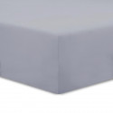 Vision - Drap housse Gris - 200x200cm - 100% coton