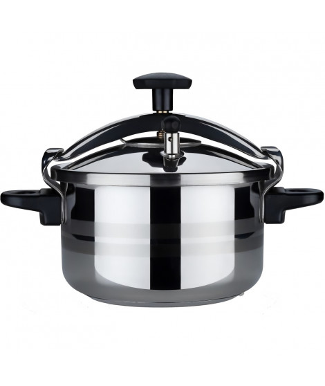 Autocuiseur Kitchen Move - cocotte minute a étrier Ø28cm 16L classique en acier Inox avec panier cuisson