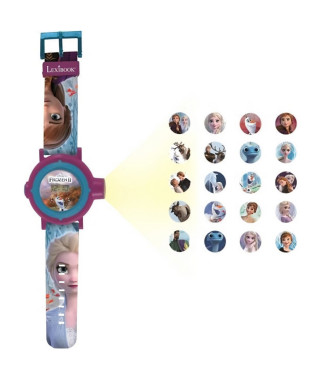 LA REINE DES NEIGES Montre digitale avec projection de 20 images - LEXIBOOK