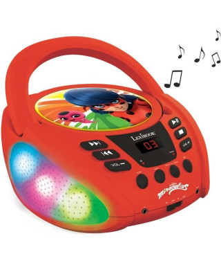 MIRACULOUS - Lecteur CD Bluetooth - Lumineux