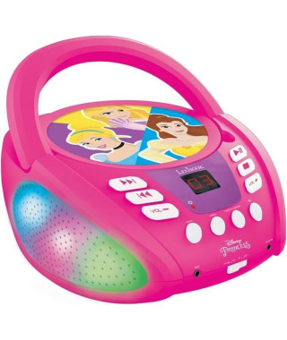 DISNEY PRINCESS - Lecteur CD Bluetooth - Effets Lumineux