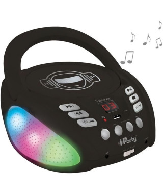 LEXIBOOK - iParty Bluetooth Light Lecteur CD - USB