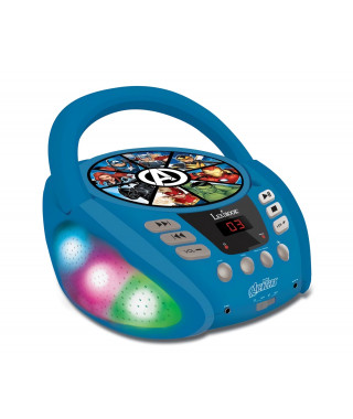 AVENGERS - Lecteur CD Bluetooth - Effets Lumineux