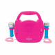 DISNEY PRINCESS - Enceinte Bluetooth - Effets Lumineux et Micros et batterie rechargeable incluse