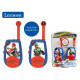 MARIO KART Talkie-walkies digitaux enfant portée 2 km de portée et fonction morse LEXIBOOK