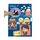 HARRY POTTER - Journal Intime Electronique - Effets lumineux et accessoires (stickers, stylo baguette, feutres, ruban adhésif)