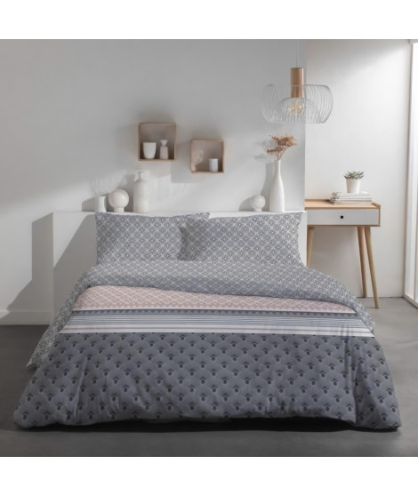 Parure de lit 2 personnes - TODAY - Sunshine 15.36 - 220 x 240 cm - 100% Coton imprimé